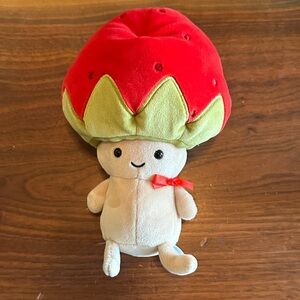 RETIRED Straw-beret jellycat